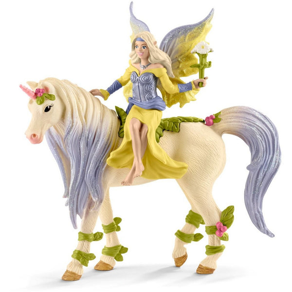 Schleich - Fairy Sera with Blossum Unicorn - Good Games