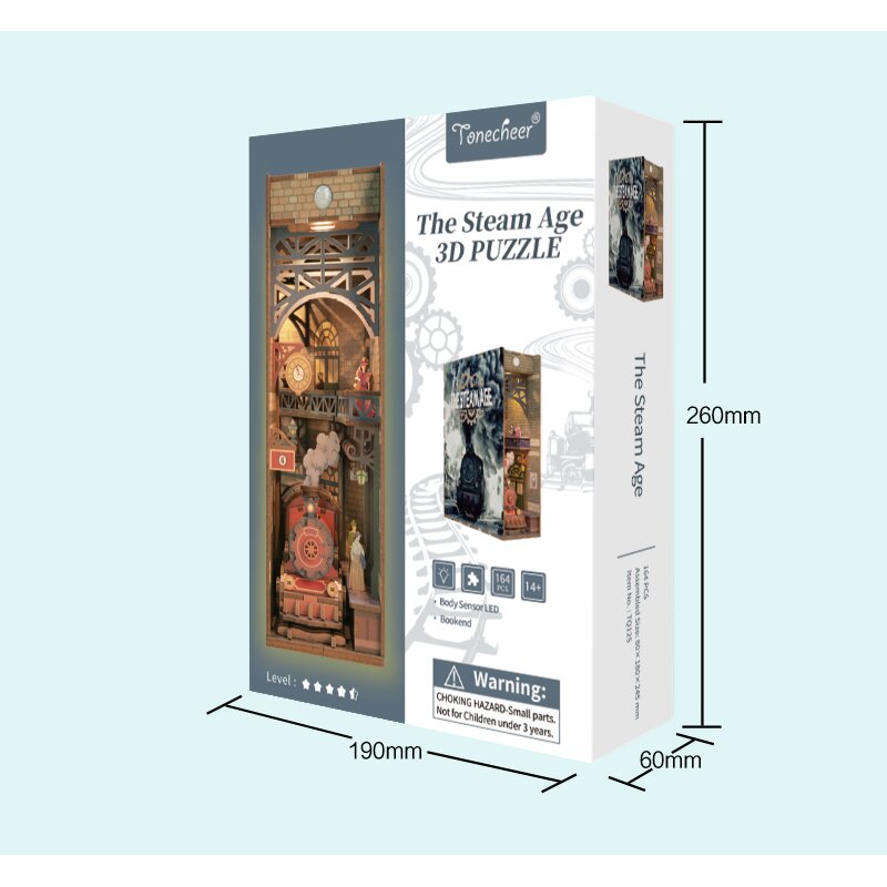 DIY Book Nook The Steam Age - Good Games