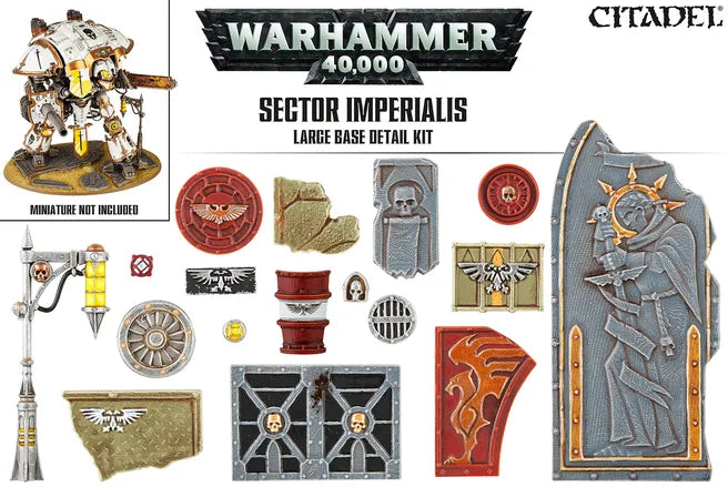Sector Imperialis: Large Base Detail Kit (66-94) - Good Games