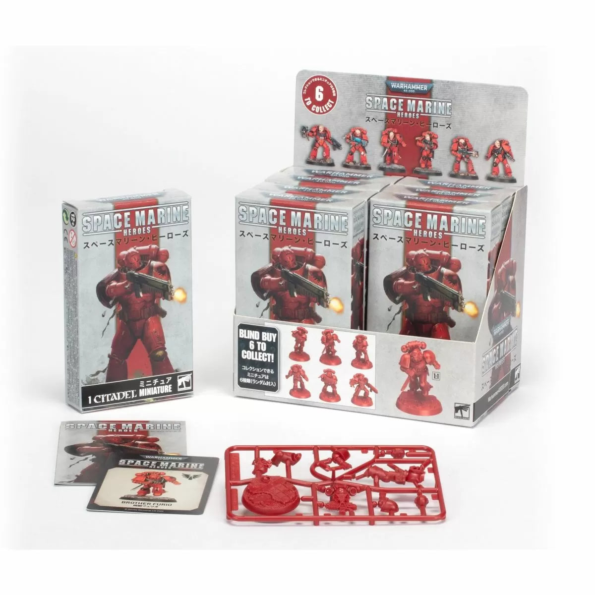 Space Marine Heroes Series 4 Display - Blood Angels - Good Games