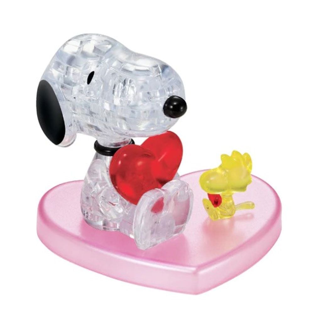 3D Snoopy Hug Crystal Puzzle - Good Games