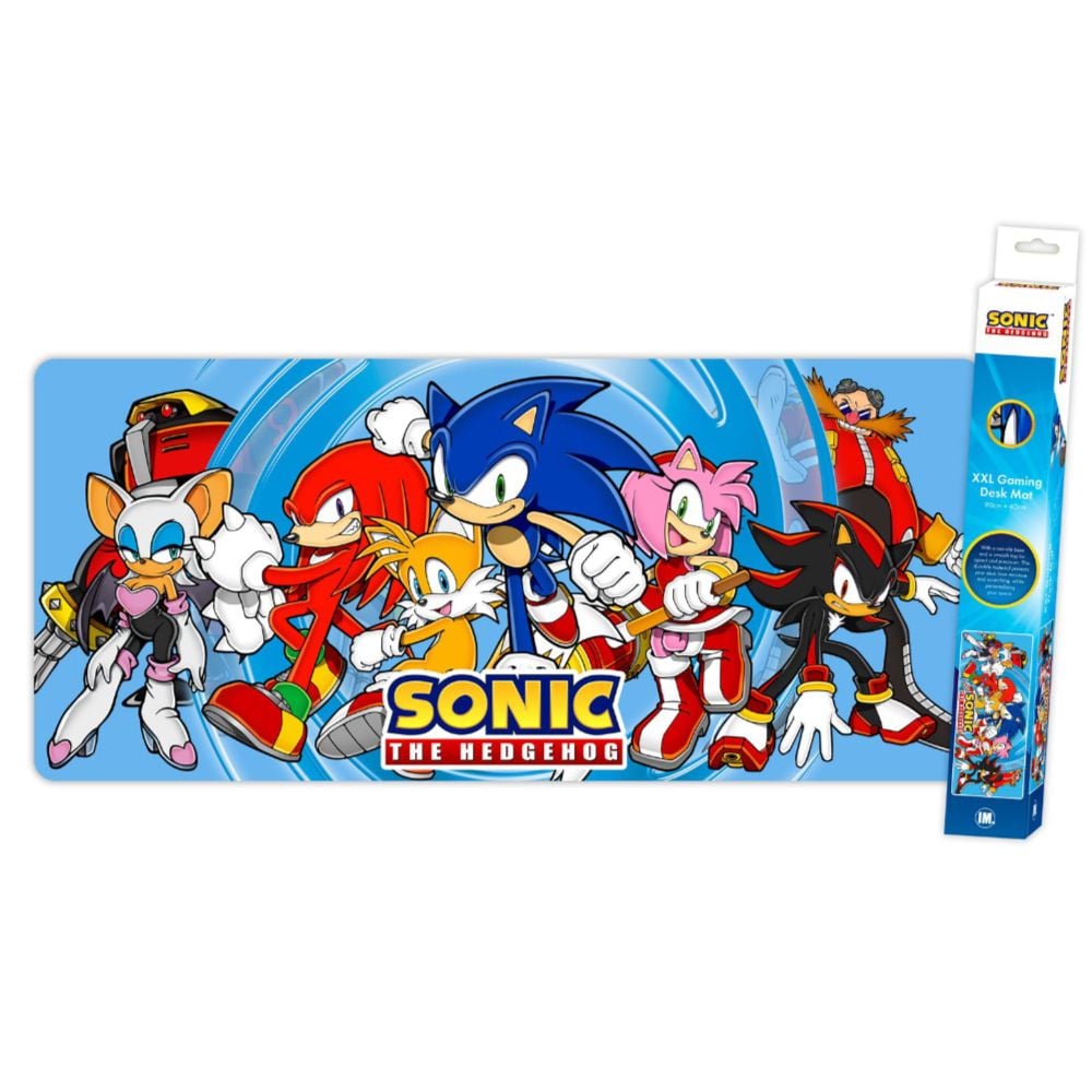 Sonic the Hedgehog - Sonic Characters - XXL Gaming Mat - Good Games