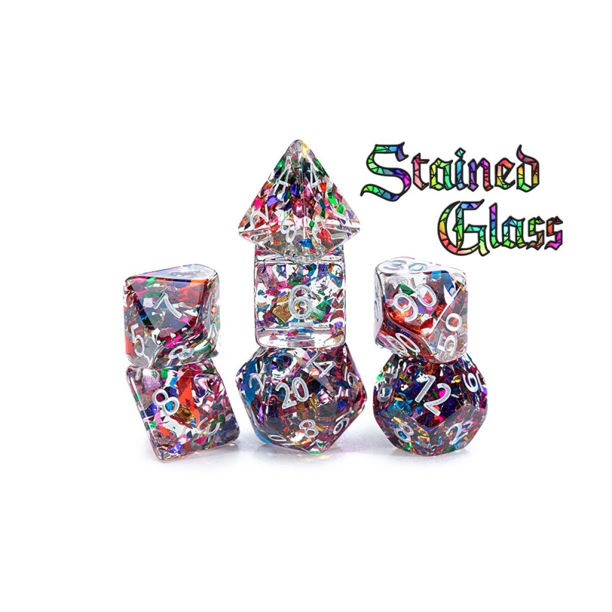 Gatekeeper Inclusion Dice - Stained Glass - Good Games