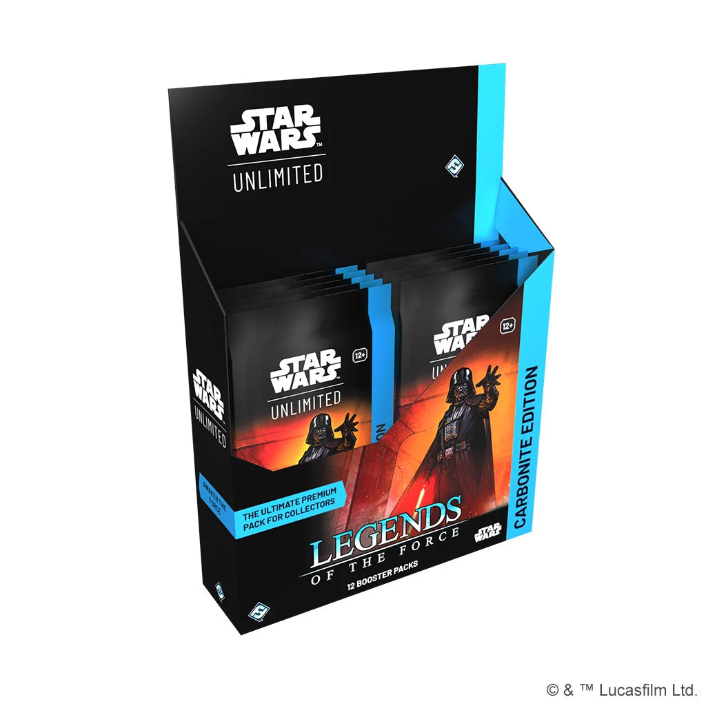 Star Wars Unlimited - Legends of the Force Carbonite Booster Box - Good Games