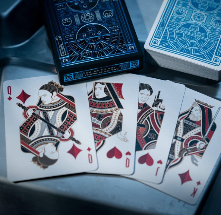 Theory 11 - Star Wars Light Side (Blue) Playing Cards - Good Games