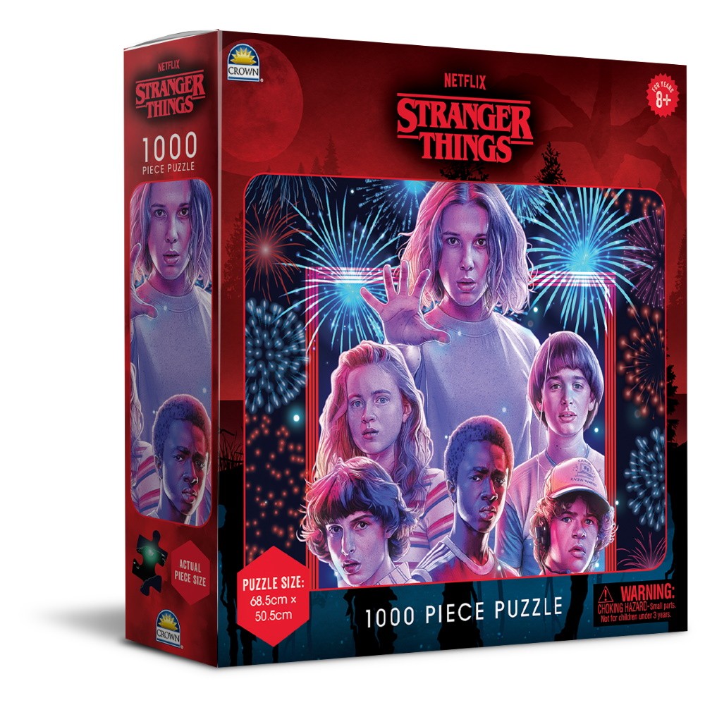 Crown Stranger Things 1000 Piece Jigsaw - Good Games