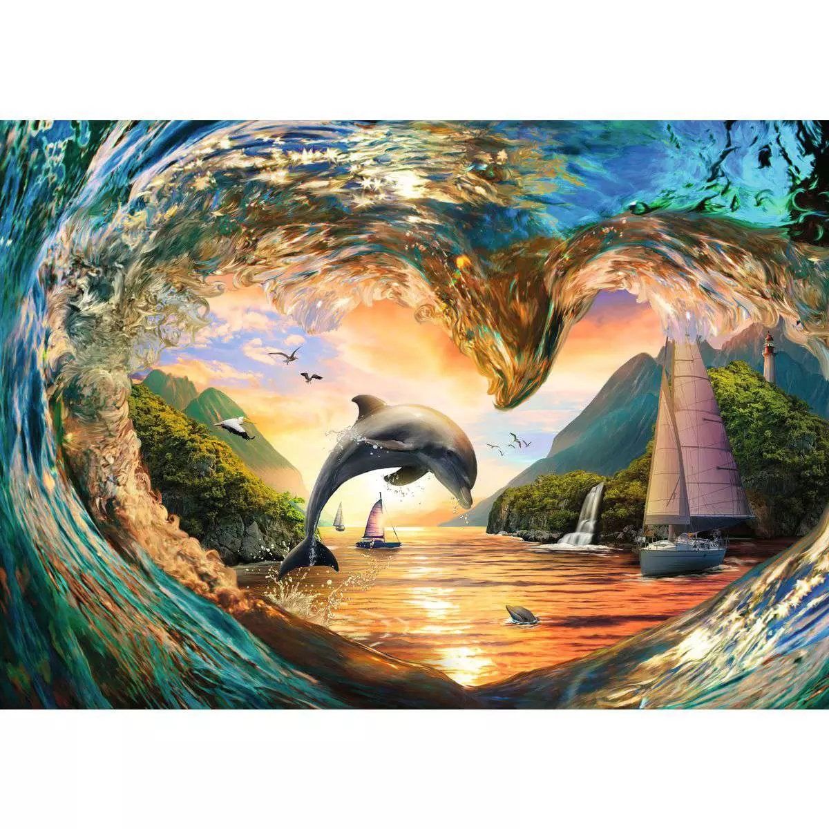 Ravensburger - Sunset Splash 1000 Piece Jigsaw