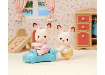 Sylvanian Families - Chocolate Rabbit Twins