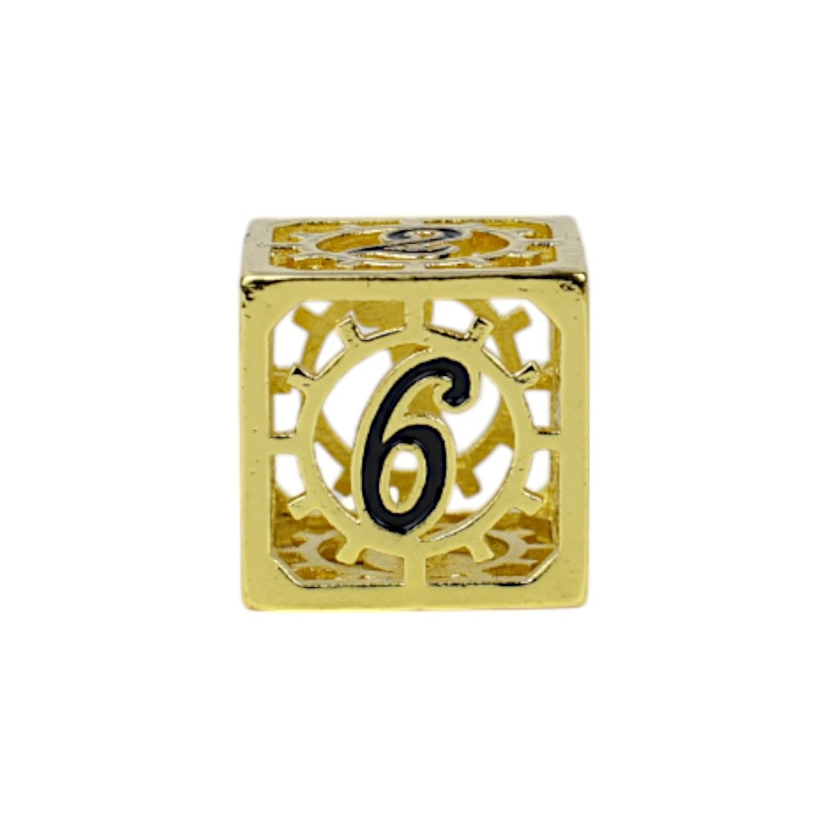 Let's Play Games - Clockwork Sun RPG Dice Set - Black/Gold - Good Games