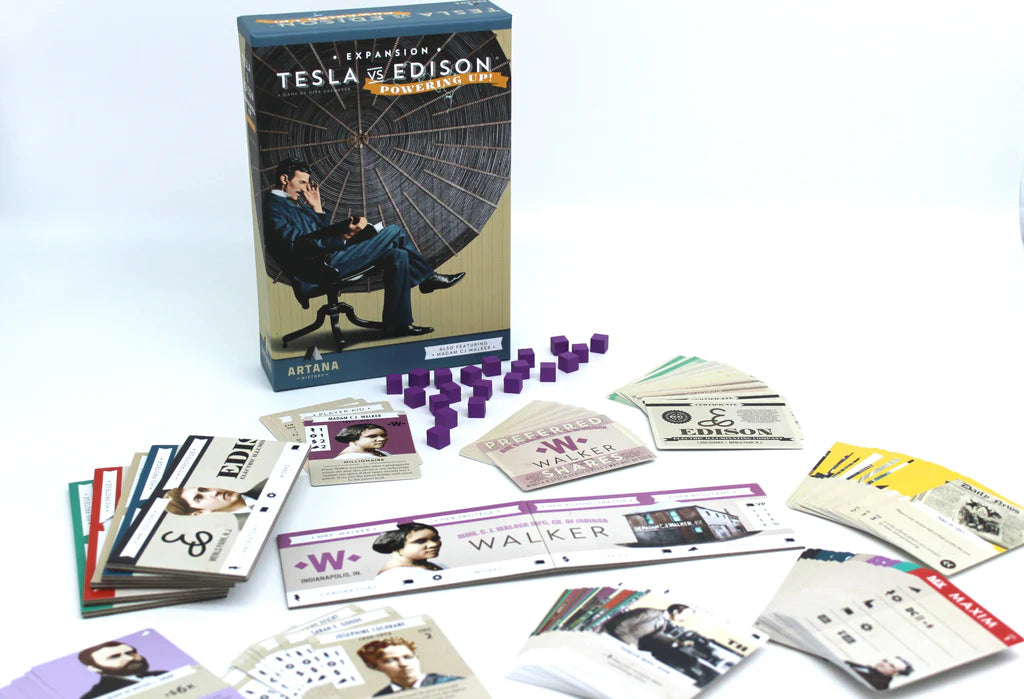 Tesla Vs Edison Powering Up Expansion - Good Games