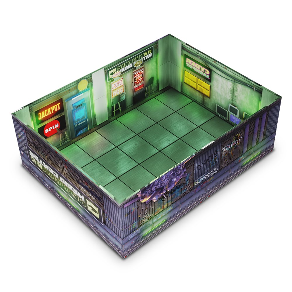 Tenfold Dungeon Cyberpunk City Modular Terrain Set - Good Games