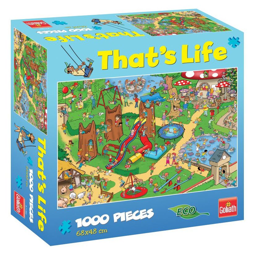 Thats Life 1000 Piece Jigsaw - Kids Playground - Good Games