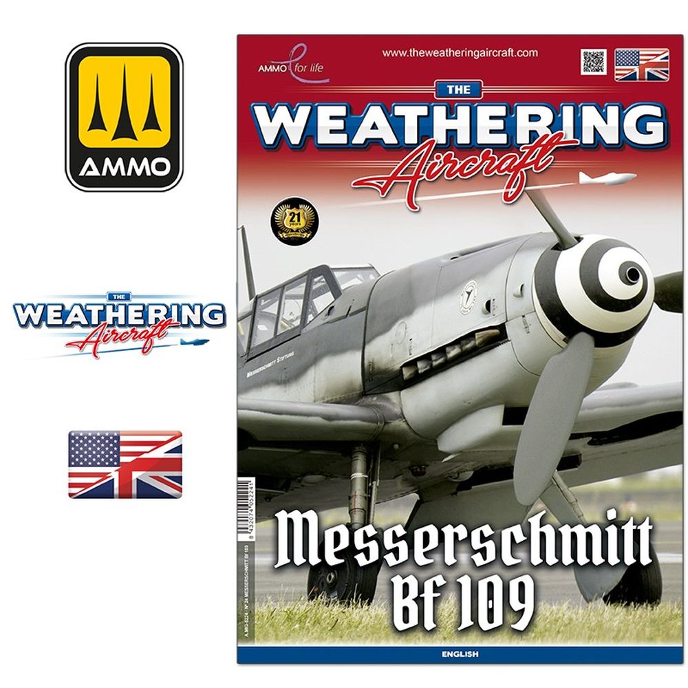 Ammo by MIG - Book - The Weathering Aircraft 24 - Messerschmitt Bf 109 (Preorder) - Good Games