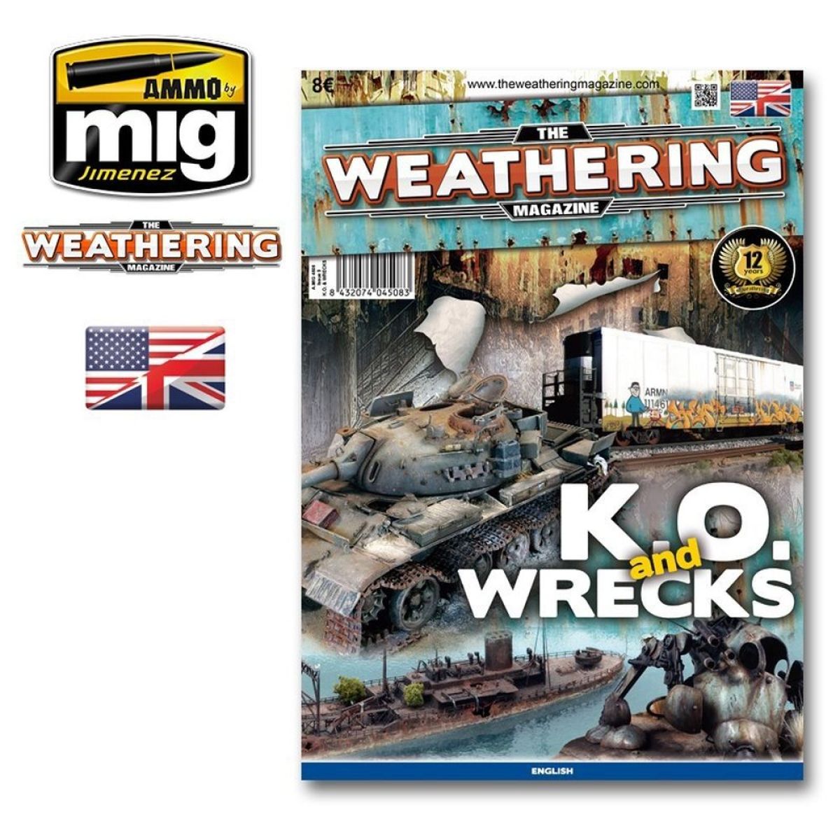 Ammo by MIG - Book - The Weathering Magazine 9 – K.O. And Wrecks (Preorder) - Good Games