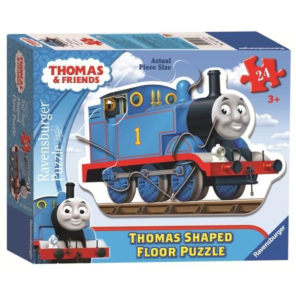 Ravensburger - Thomas the Tank Engine - Shaped Floor Puzzle 24 Piece Jigsaw - Good Games