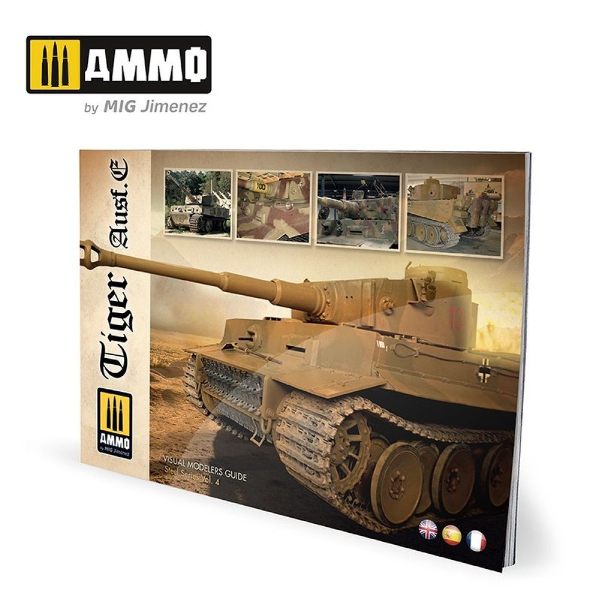 Ammo by MIG - Book - Tiger Ausf.E – Visual Modelers Guide (Preorder) - Good Games