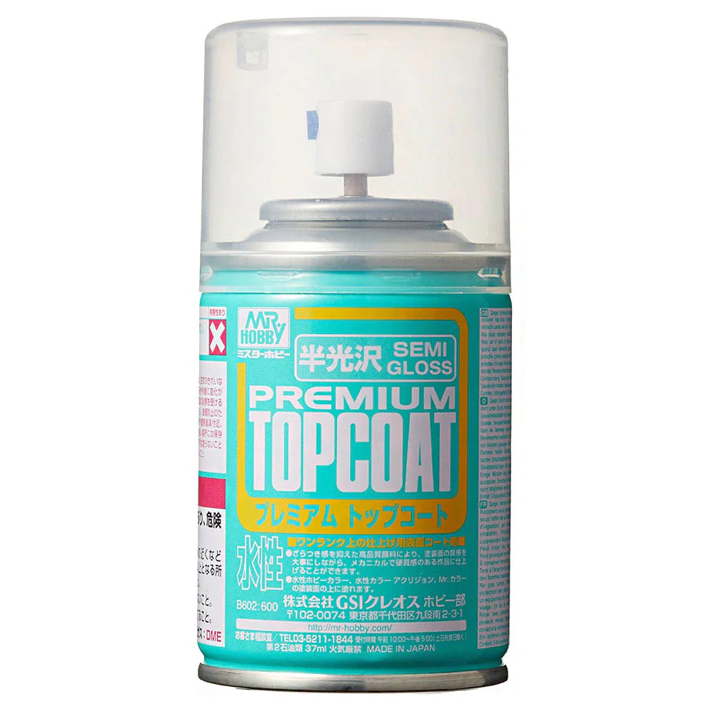 Mr Premium Topcoat Semi-gloss Spray - Good Games