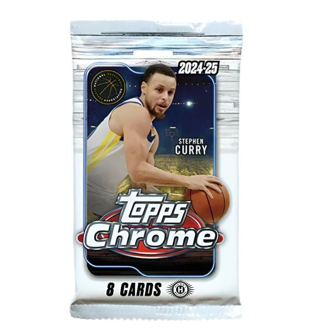 2024/25 Topps Chrome NBA Basketball Hobby Box