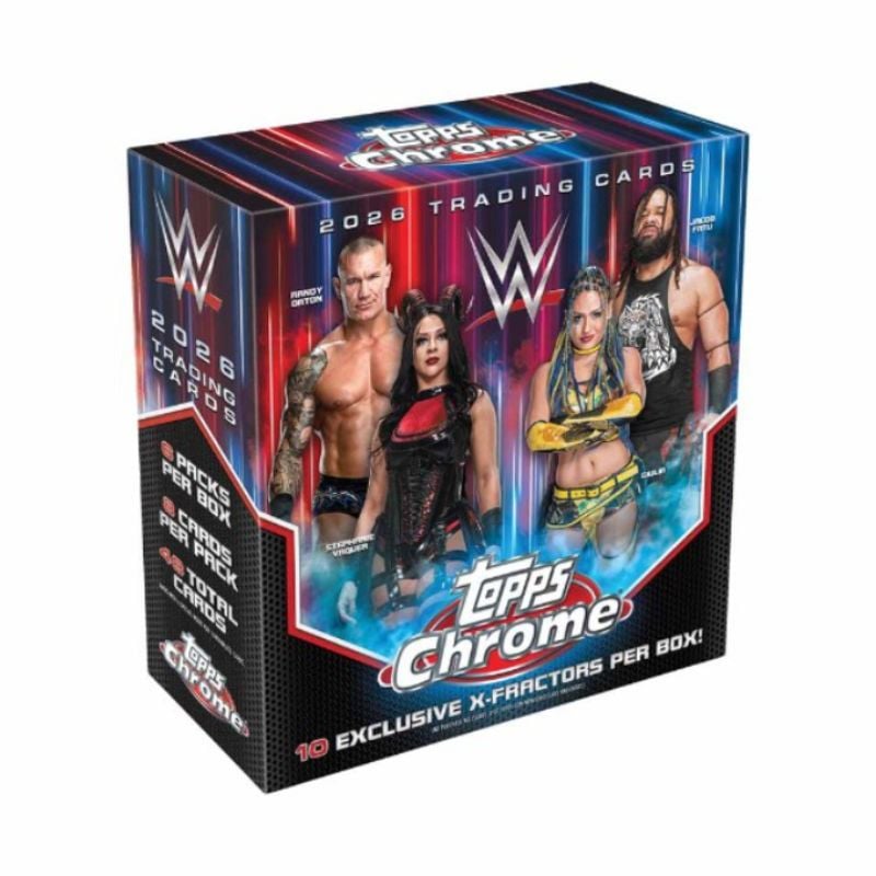 Topps 2026 WWE Chrome Mega Box
