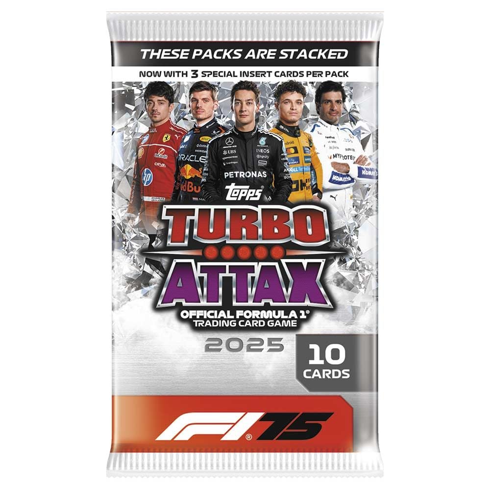 F1 Turbo Attax 2025 Cards Box