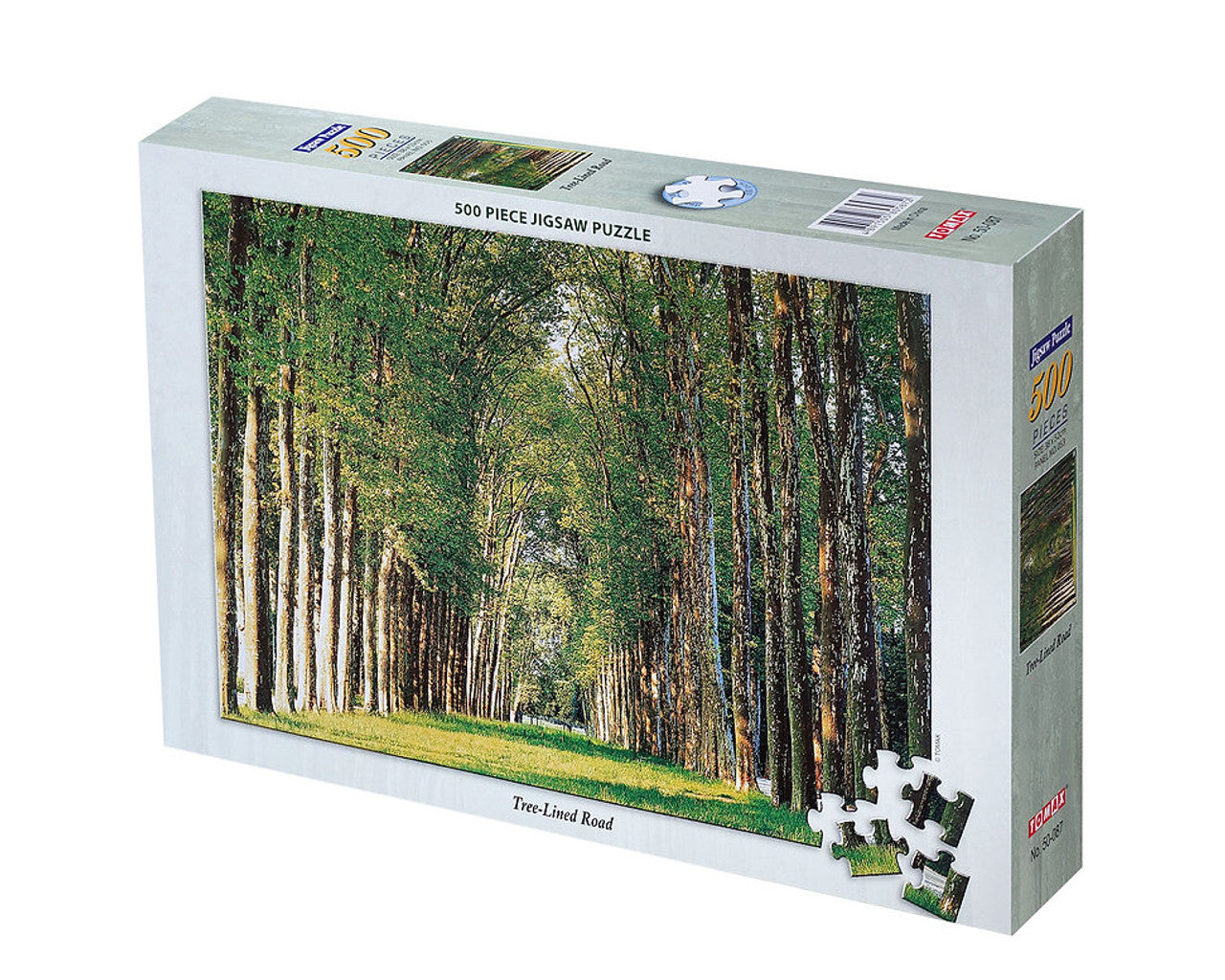 Tree Lined Road 500 Piece - Tomax Jigsaw Puzzle - Good Games