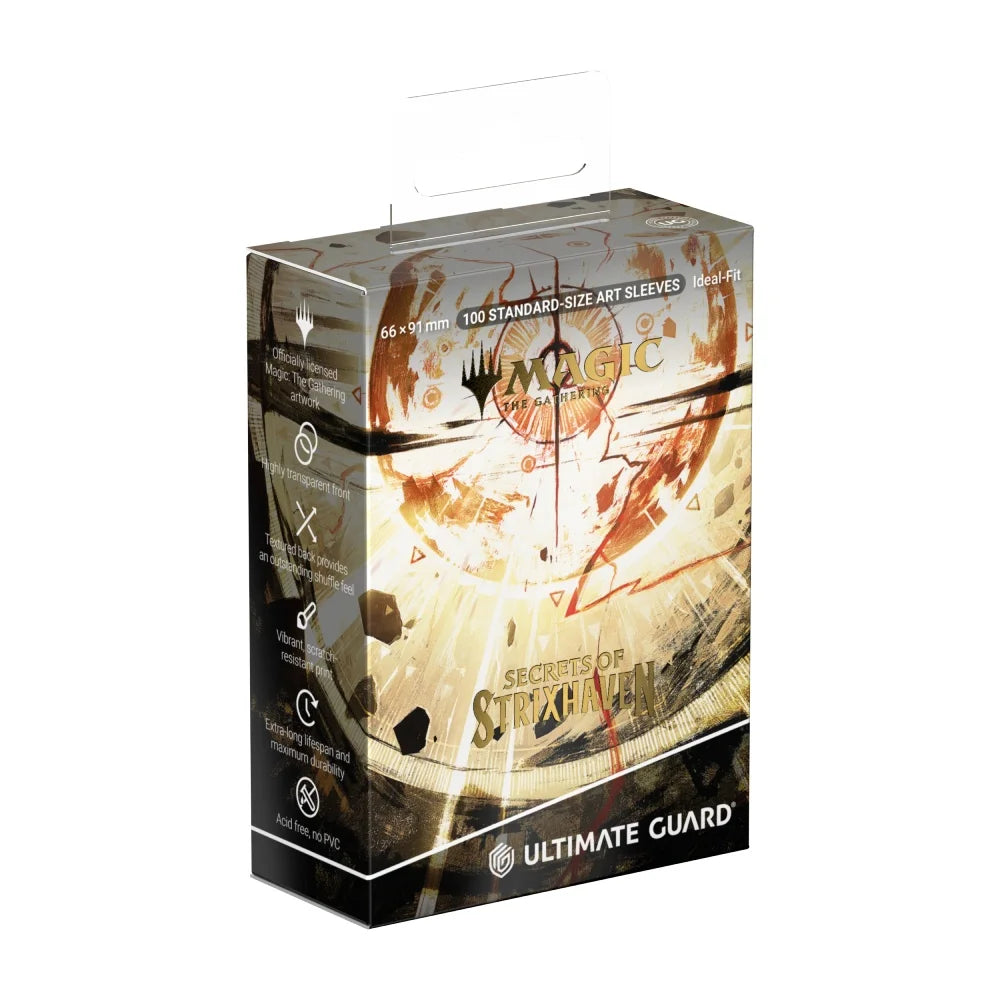 Ultimate Guard: Sleeves MTG: Secrets of Strixhaven White Mythic Good Games Ultimate Guard: Sleeves MTG: Secrets of Strixhaven White Mythic Good Games