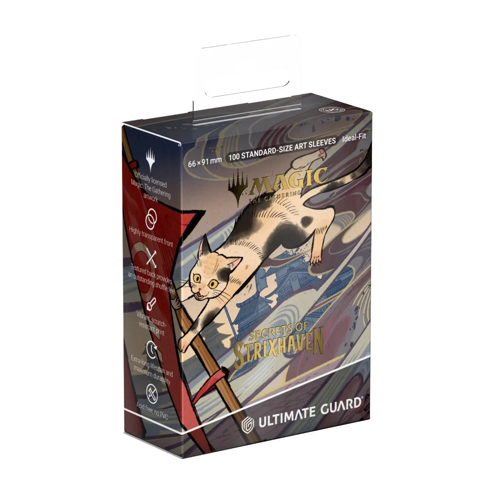 Ultimate Guard: Sleeves MTG: Secrets of Strixhaven Blue Mythic 2 Good Games Ultimate Guard: Sleeves MTG: Secrets of Strixhaven Blue Mythic 2 Good Games