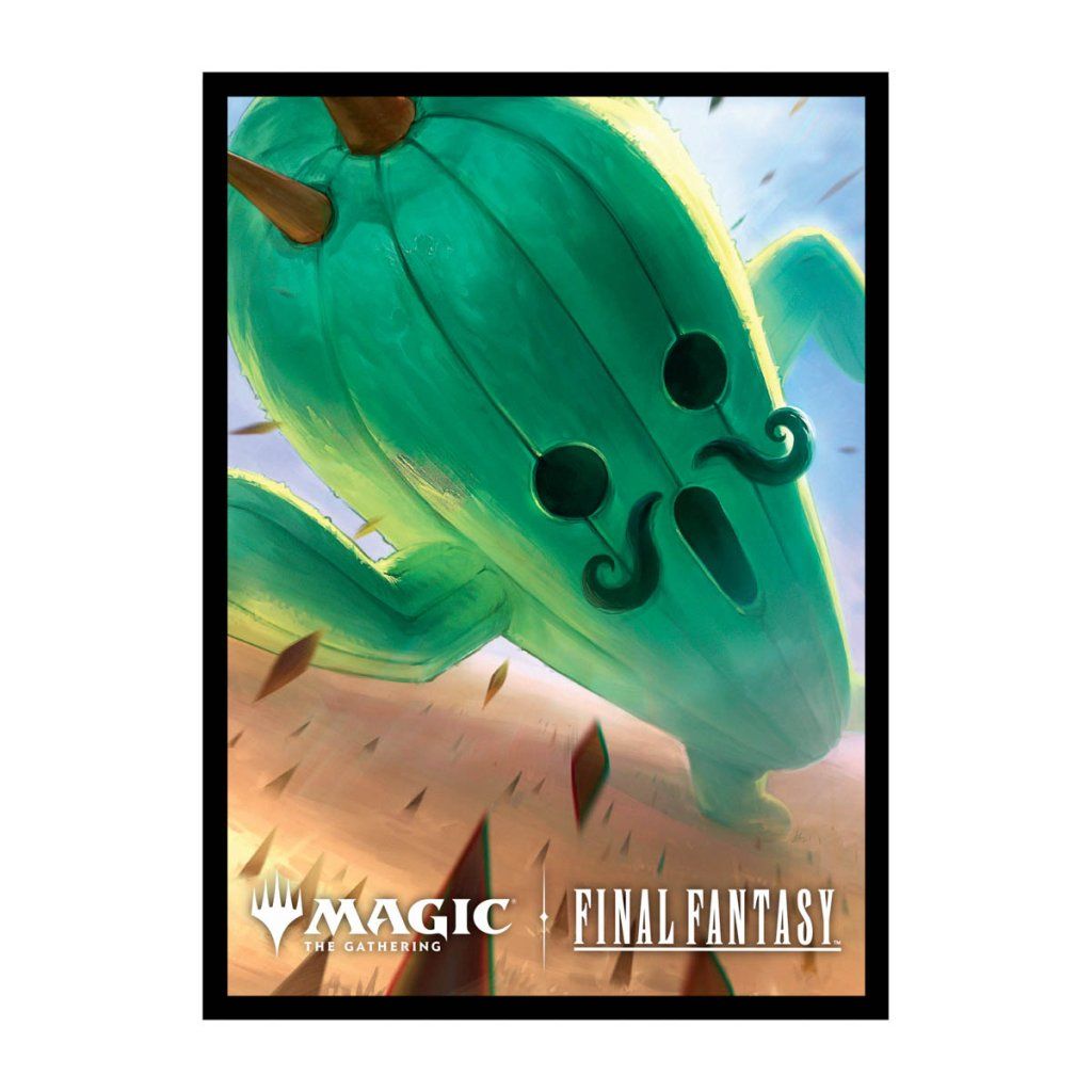 Magic the Gathering - Final Fantasy 100ct Deck Protector Sleeves - Jumbo Cactuar - Good Games