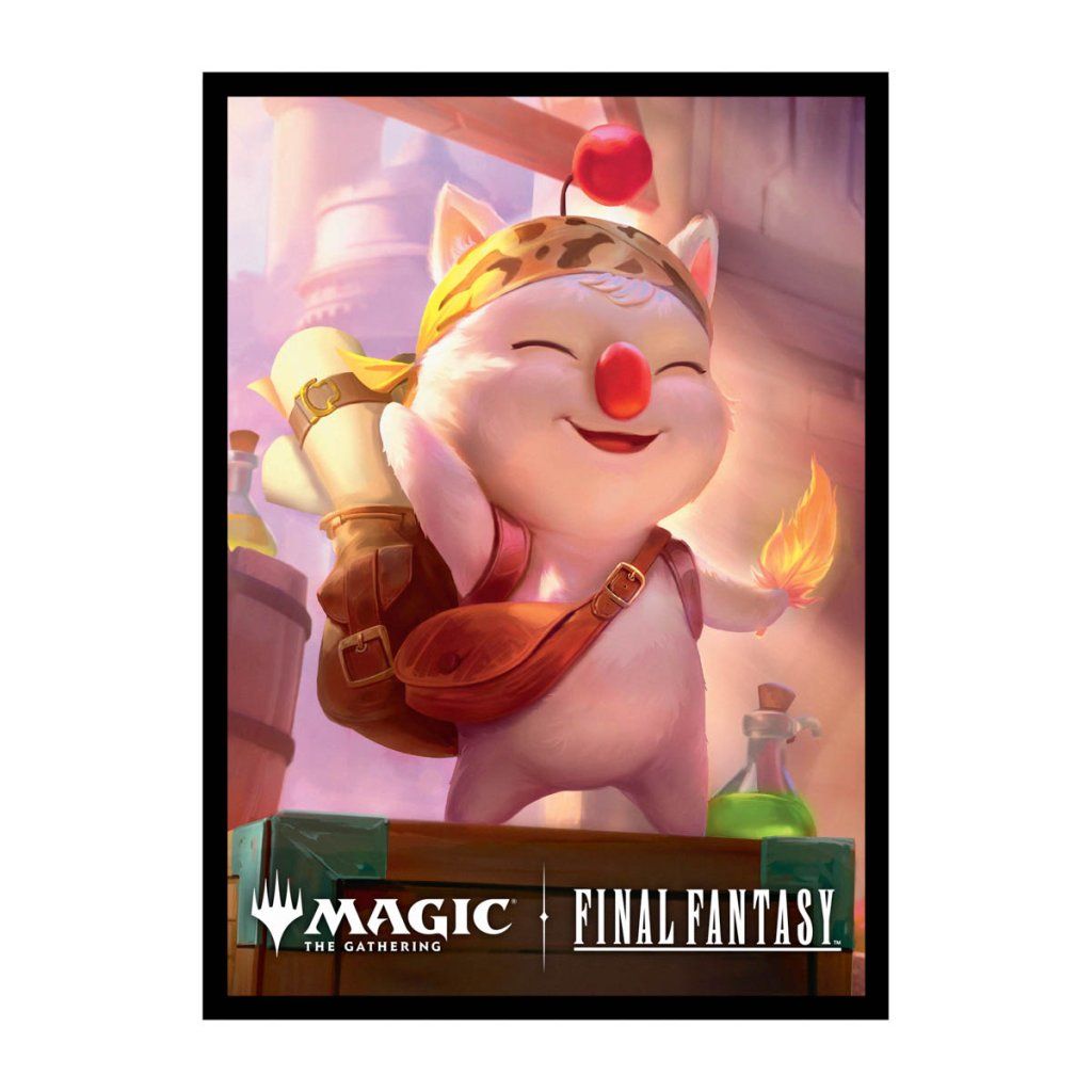 Magic the Gathering - Final Fantasy 100ct Deck Protector Sleeves - Stiltzkin Moogle - Good Games