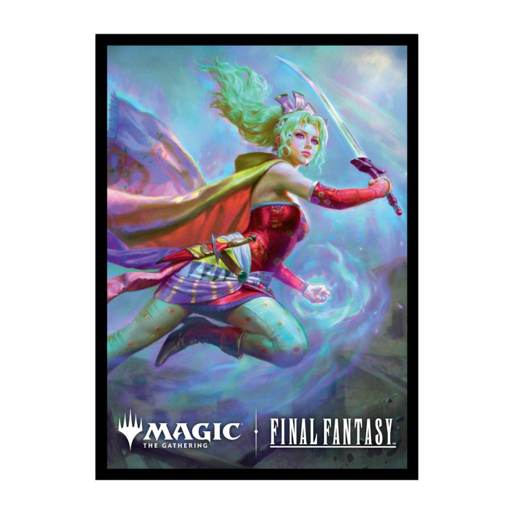 Magic the Gathering - Final Fantasy 100ct Deck Protector Sleeves - Terra Herald of Hope - Good Games