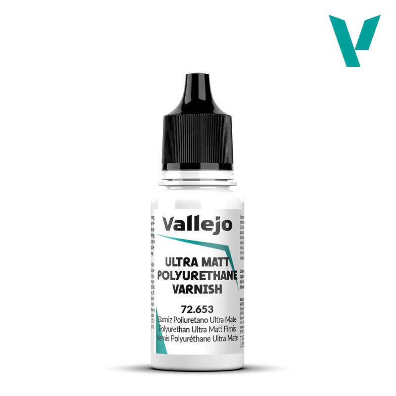 Vallejo - Permanent Ultra Matt Polyurethane Varnish Polyurethane Varnish 500ml