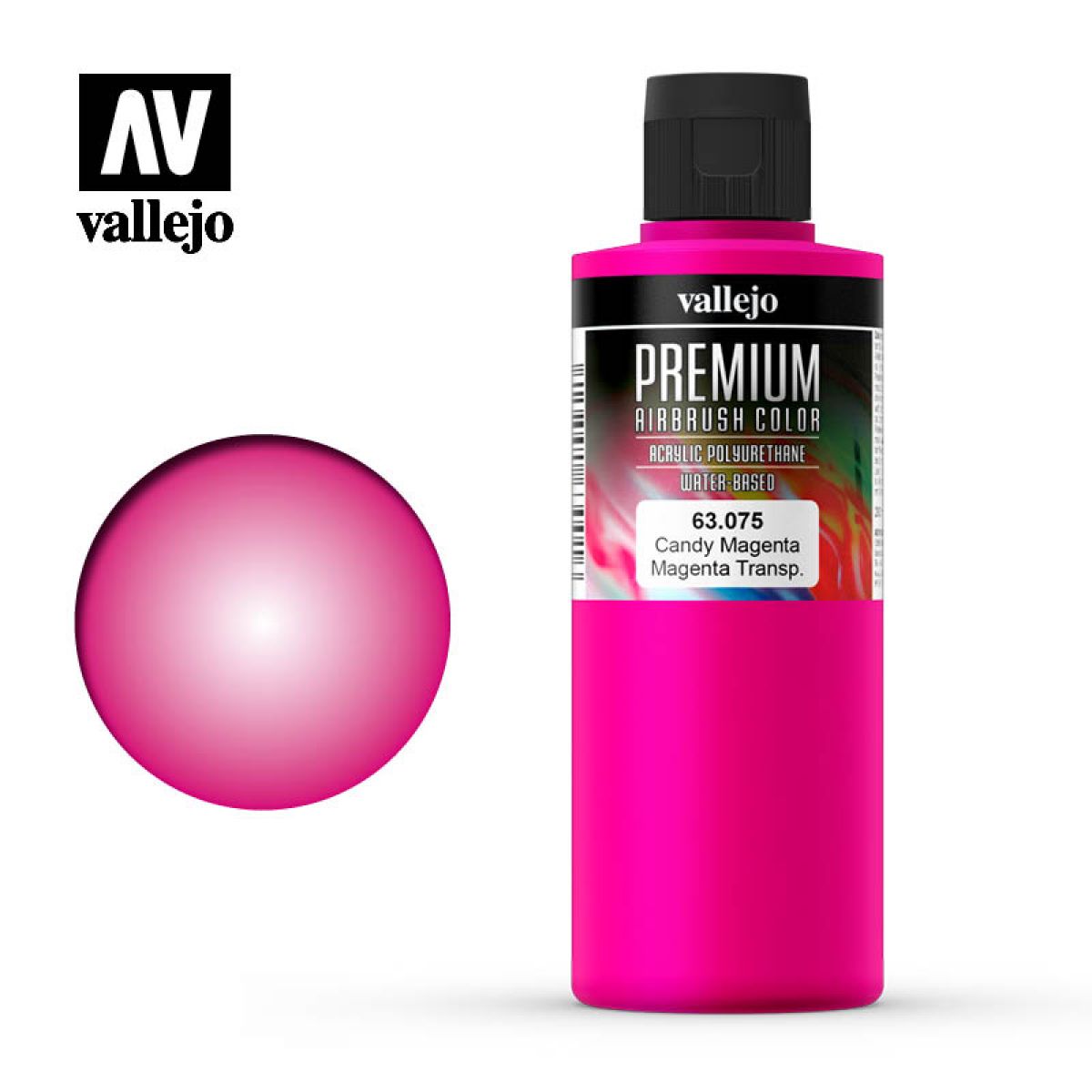 Vallejo - Premium Colour - Candy Magenta 200ml - Good Games
