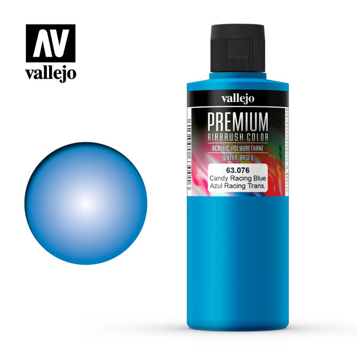 Vallejo - Premium Colour - Candy Racing Blue 200ml - Good Games