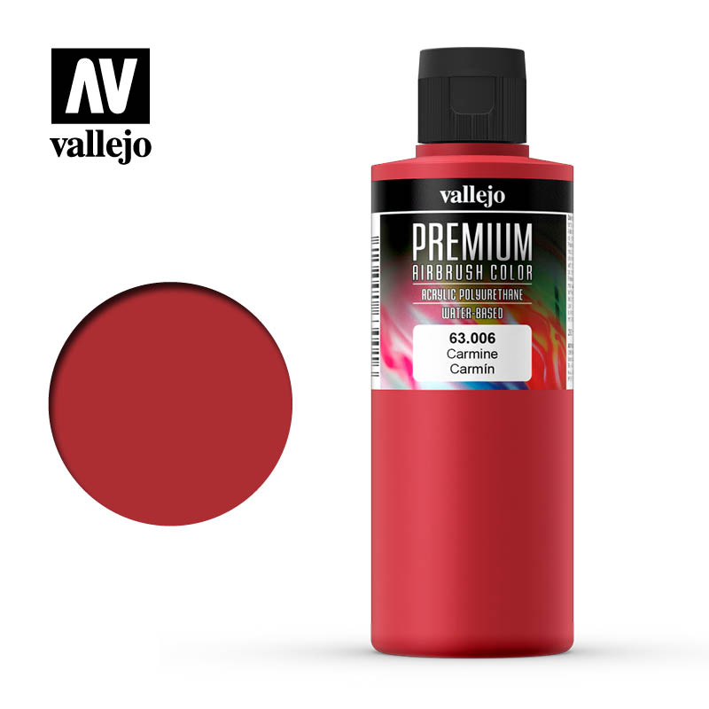 Vallejo - Premium Colour - Carmíne 200ml Old Formulation