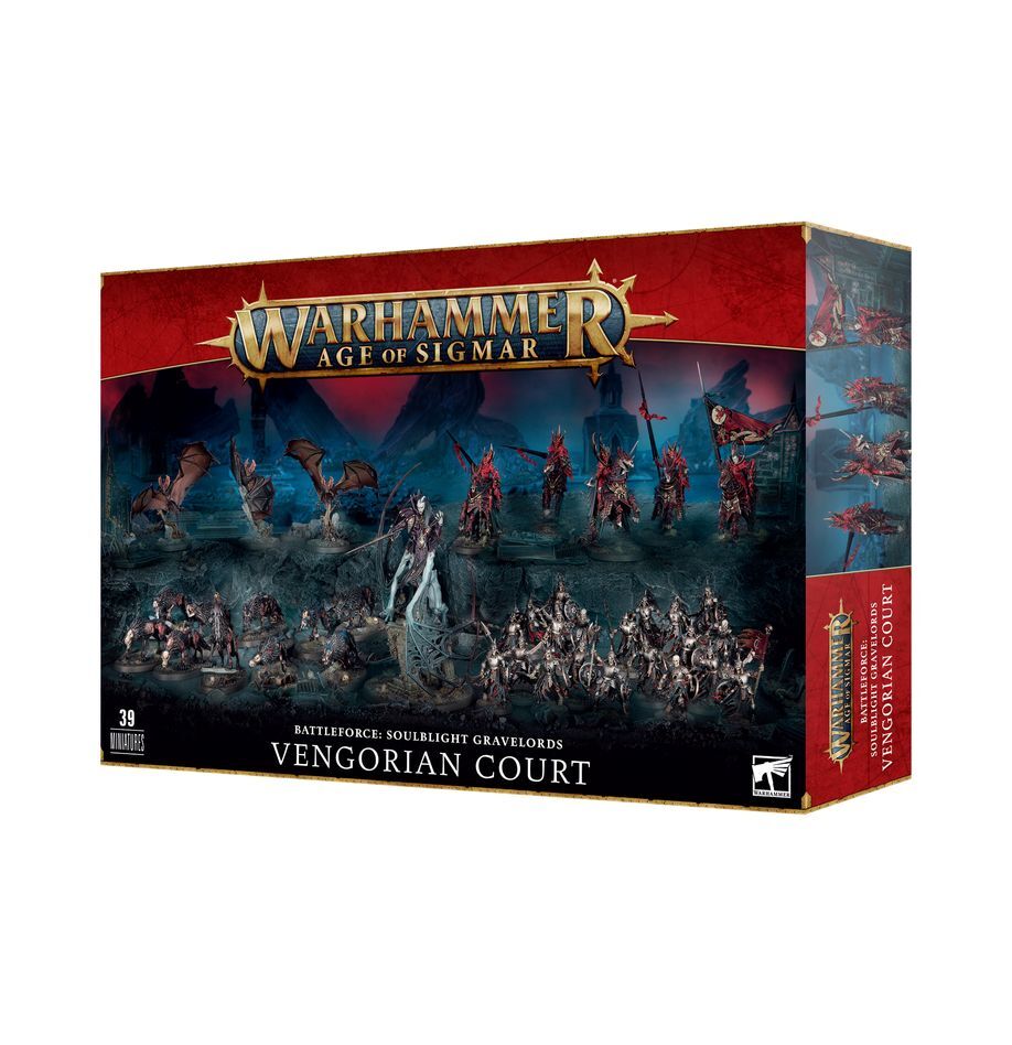 Warhammer Age of Sigmar - Soulblight Gravelords: Vengorian Court (91-46) - Good Games