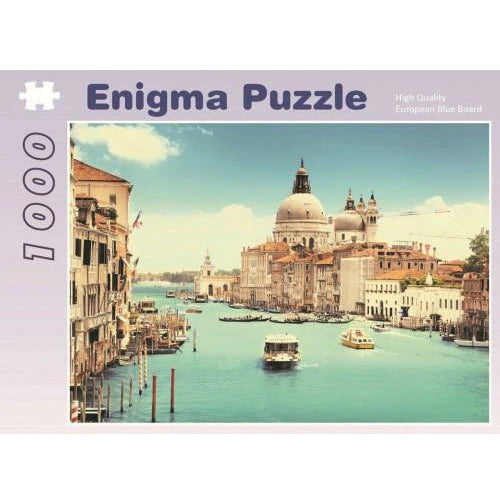 Enigma Grand Canal Basilica Venice 1000 Piece Jigsaw – Good Games
