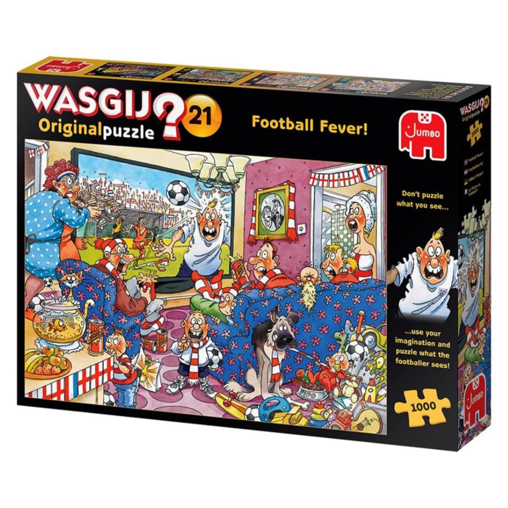 Wasgij Original 21 - Football Fever - 1000 Piece Jigsaw - Good Games