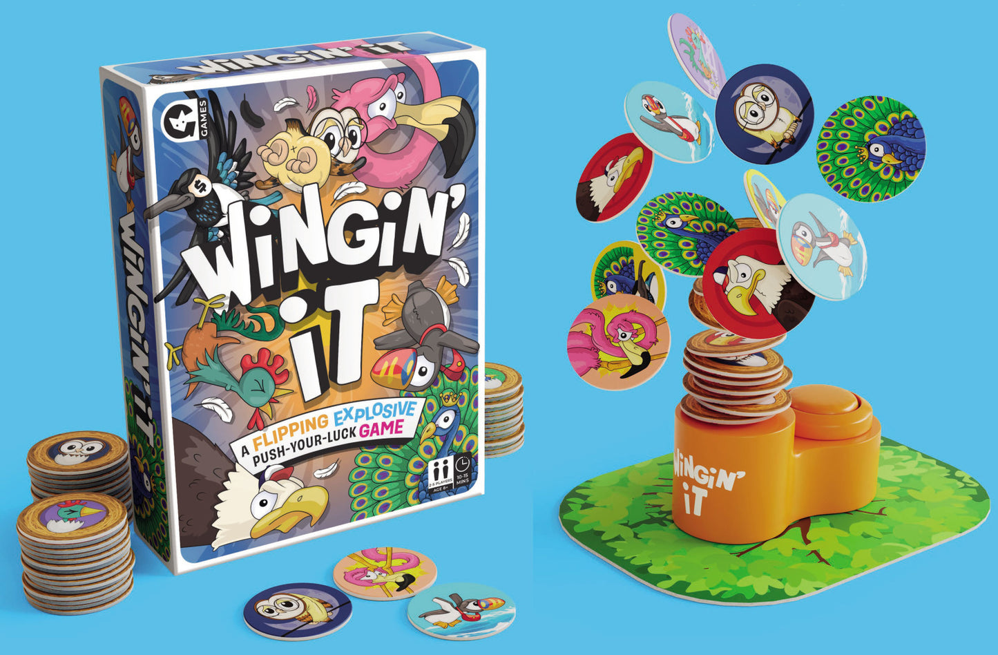 Wingin' It Family Game