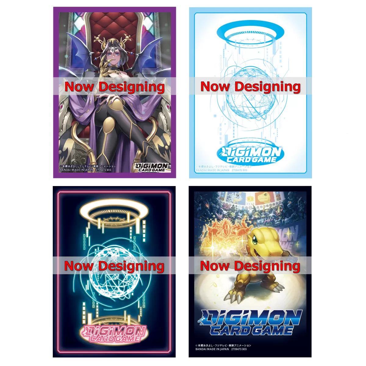 Digimon Card Game Official Sleeves Display 2024 - Good Games