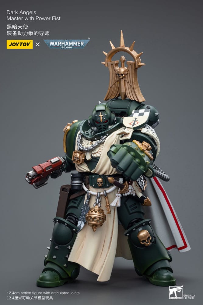Warhammer Collectibles: 1/18 Scale Dark Angels Master with Power Fist - Good Games