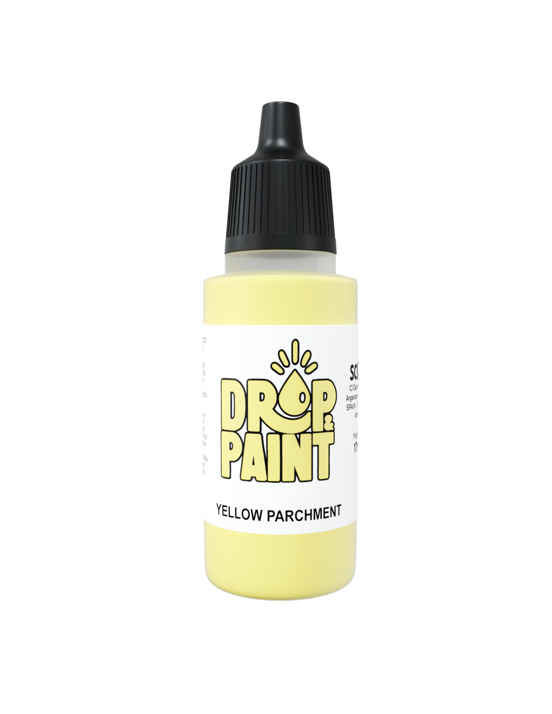 Scale 75 Drop and Paint 17ml - Yellow Parchment - Good Games