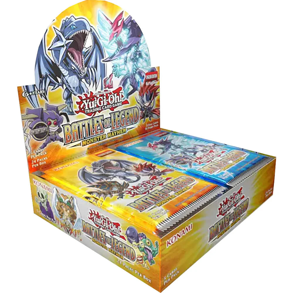 Yu-Gi-Oh! Battles of Legend - Monster Mayhem Booster Box (Preorder) - Good Games