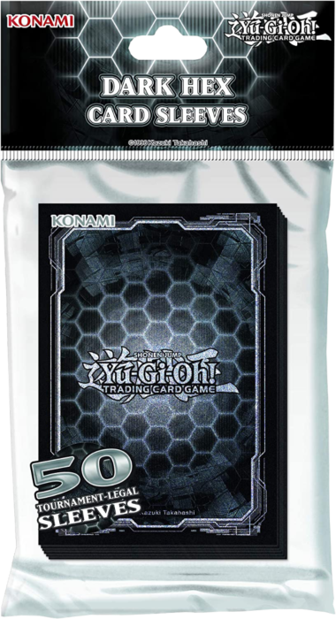 Yu-Gi-Oh! Dark Hex Card Sleeves (50) - Good Games