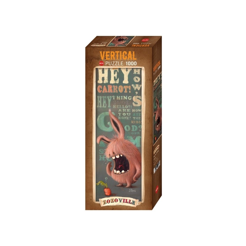 Heye - Zozoville Carrot 1000 Piece Jigsaw - Good Games