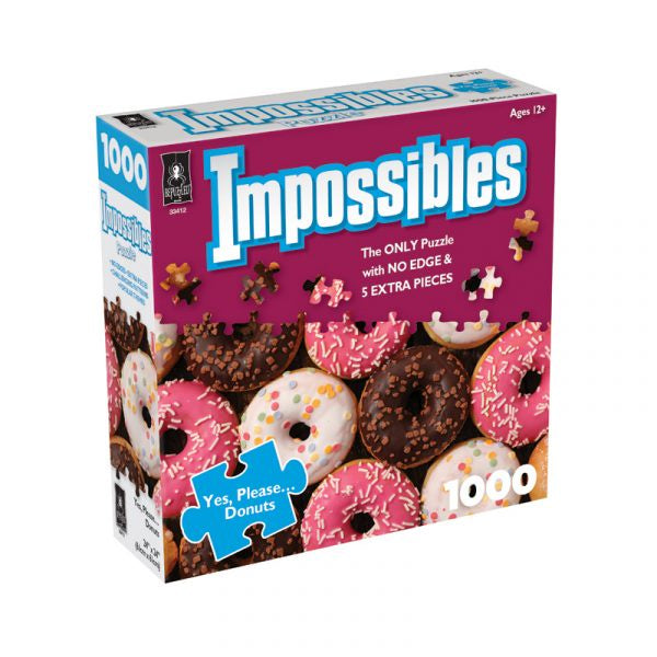 Impossibles - Yes Please Donuts 1000 Piece Jigsaw - Good Games