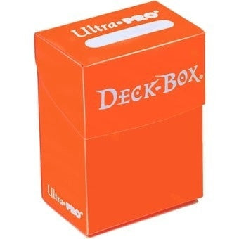 Ultra Pro - Deck Boxes Solid Orange - Good Games