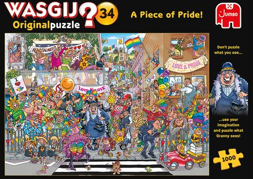 Wasgij? Original 34 - A Piece Of Pride - 1000 Piece Jigsaw - Good Games