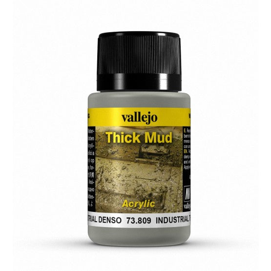 Vallejo Weathering Effects Industrial Thick Mud 40 Ml - Good Games