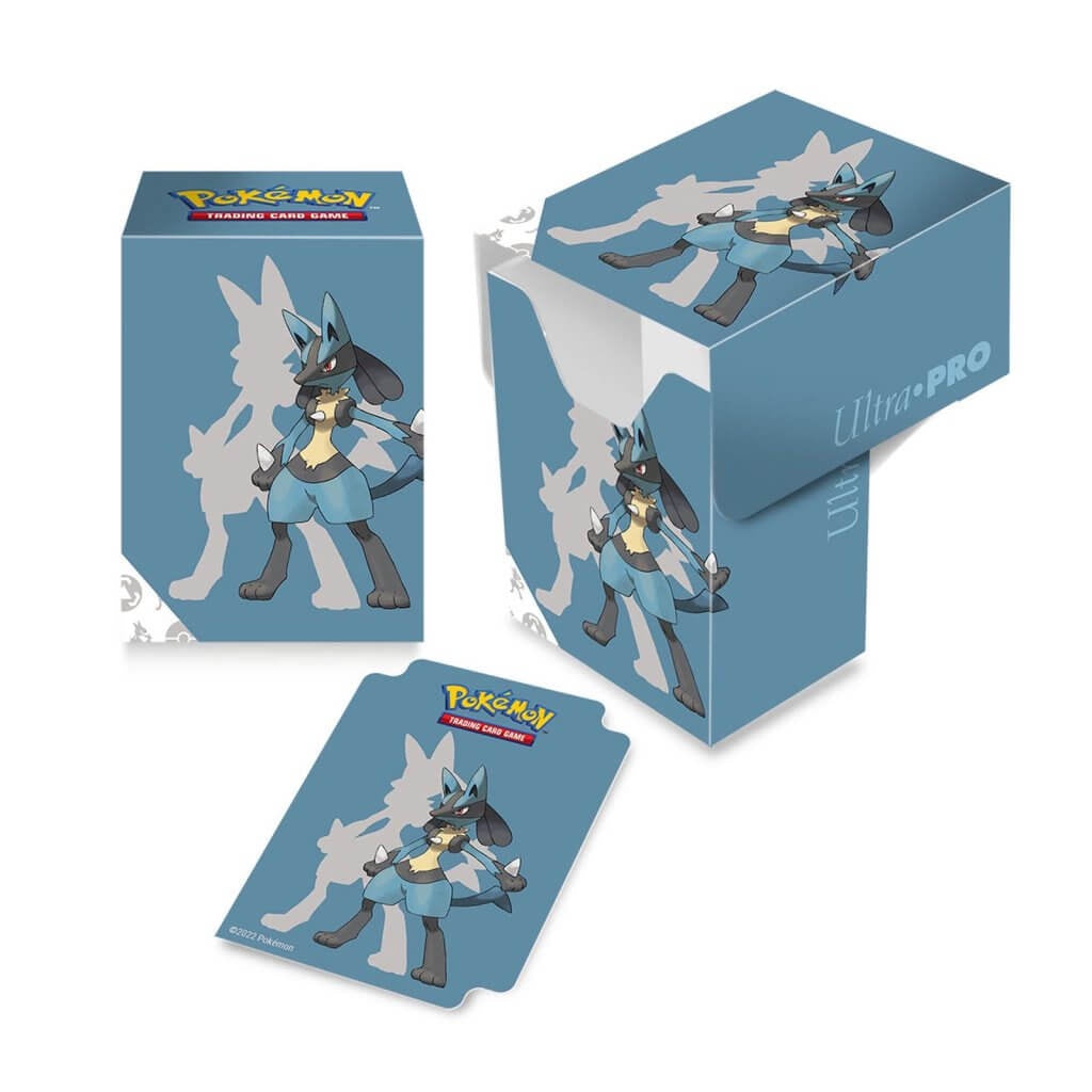 Ultra Pro - Pokemon - Full View Deck Box - Lucario - Good Games
