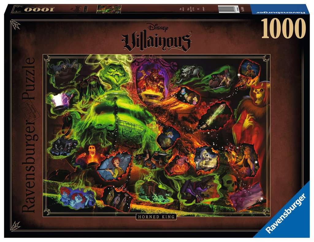Ravensburger - Villainous Horned King - 1000 Piece Jigsaw - Good Games